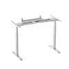 Bastidor de mesa regulable en altura Up Up Bjorn, blanco