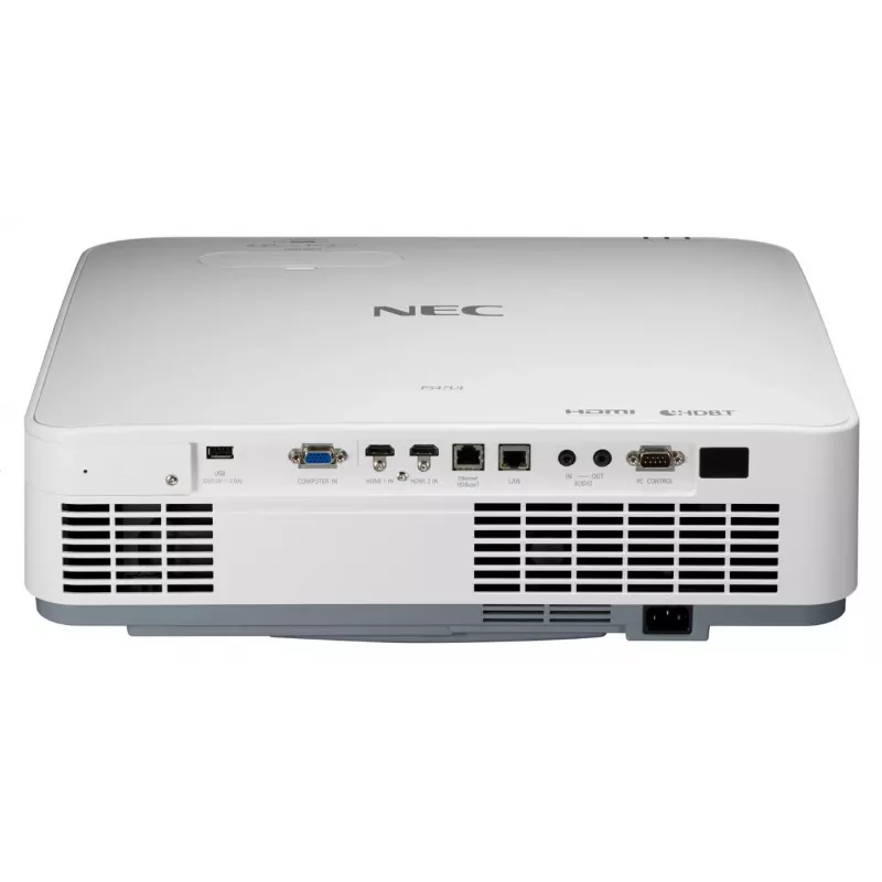 Proyector de distancia estándar NEC P547UL 3240 lúmenes ANSI 3LCD WUXGA (1920x1200) blanco