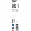 Bosch PRO Wood 2608597626 broca helicoidal para madera, 12 mm, longitud total 235 mm, longitud útil 170 mm, vástago hexagonal de 1/4 de pulgada, 1 ud.