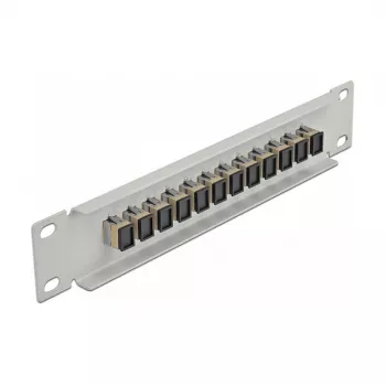 Panel de parcheo de fibra óptica DeLOCK 10