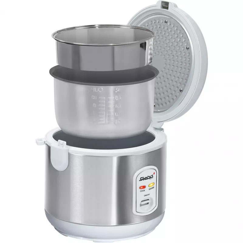 Arrocera Steba RK 2 3,5 L 700 W acero inoxidable blanco 050200