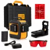 Nivel láser Smart 06-03015R rayo rojo, alcance 15 m
