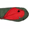 Saco de dormir Mumienschlafsack Pak 1000 ECO (Dark Green/Rojo)