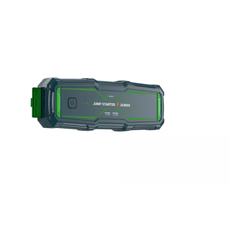 Arrancador de coche Navitel JS4000 — arrancador multifunción con batería de alto rendimiento y linterna integrada