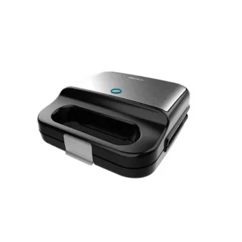 Cecotec Sandwichera | Rock’nToast 4in1 | 1000 W | Número de placas 4 | Negro