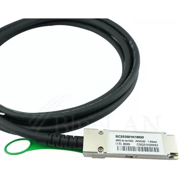 Cable de conexión de fibra óptica CBO BlueOptics X66120-5-BL QSFP 5 m 40 Gbit/s