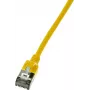Cable de red LogiLink CQ9037S 1 m Cat6a S/FTP (S-STP) amarillo (CQ9037S)