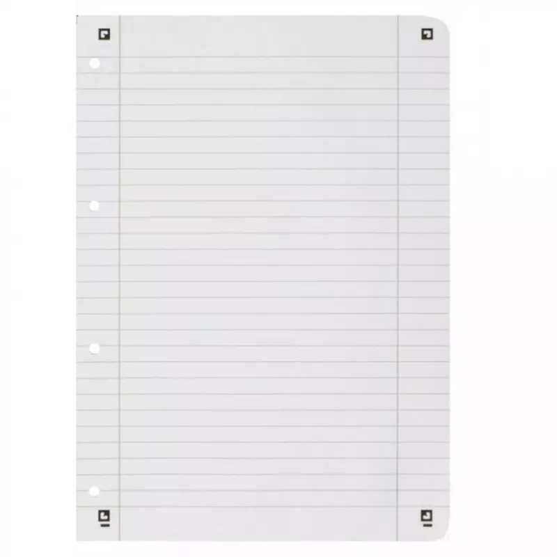 Bloc de notas Oxford TOUCH A4+ 80 hojas aqua