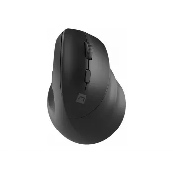 Ratón óptico inalámbrico NATEC CRAKE 2 — Bluetooth 5.2, 2400 DPI, 6 botones, diestro, negro