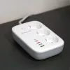 Regleta Tellur TLL331521 regleta inteligente WiFi con 3 tomas, PD 30W, QC 18W