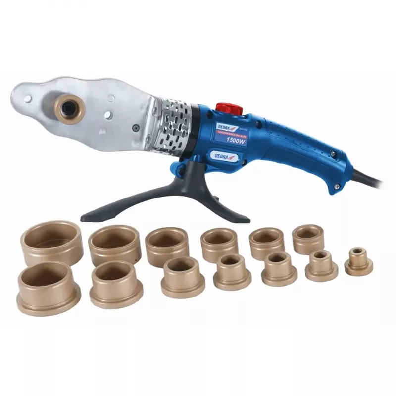 Soldador de tubos de plástico Dedra DED7514, 1500 W