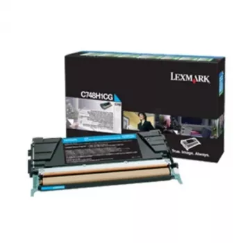 Cartucho de tóner Lexmark C748H3CG 10000 páginas Cian