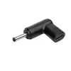 Akyga AK-ND-C05 Adaptador de carga USB-C a DC 3,5 x 1,35 mm para portátiles, 18,5-20 V, 100 W