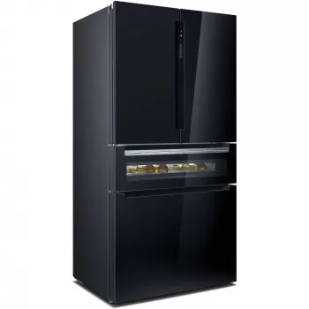 Frigorífico side-by-side Siemens KF96RSBEA independiente 572 L Negro