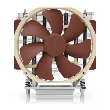 Disipador CPU Noctua NH-U14S TR4-SP3 — ventilador de 140 mm, zócalo TR4/SP3, 165 mm de altura, 1,03 kg