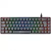 Teclado gaming GAMIAC TKL69G SF, Kailh rojo - negro/gris