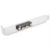 Accesorio para sistema de refrigeración de ordenador Aqua‑Computer 53290 — acero inoxidable, negro, 1 ud.