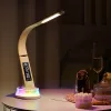 Lámpara de escritorio Hawk HW-LAMP05 blanca LED ajustable — lámpara de trabajo LED compacta con brazo ajustable