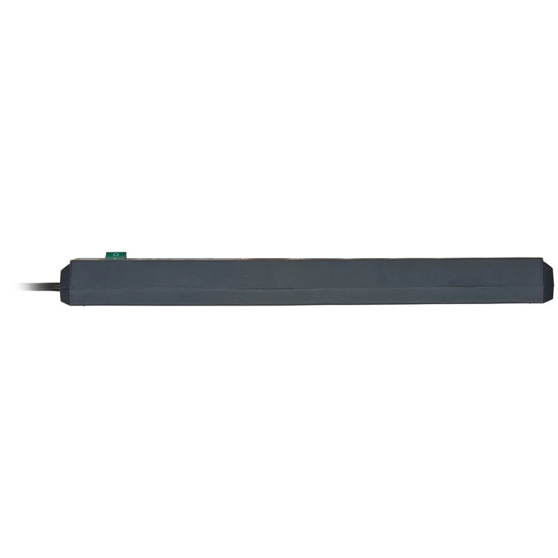 brennenstuhl Secure-Tec - Protección contra sobretensiones - 3500 vatios - Tomas de salida: 6 - Antracita (1159490966)