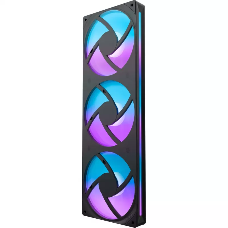 NZXT F360 RGB Core 360mm ARGB Pack de 3 Negro