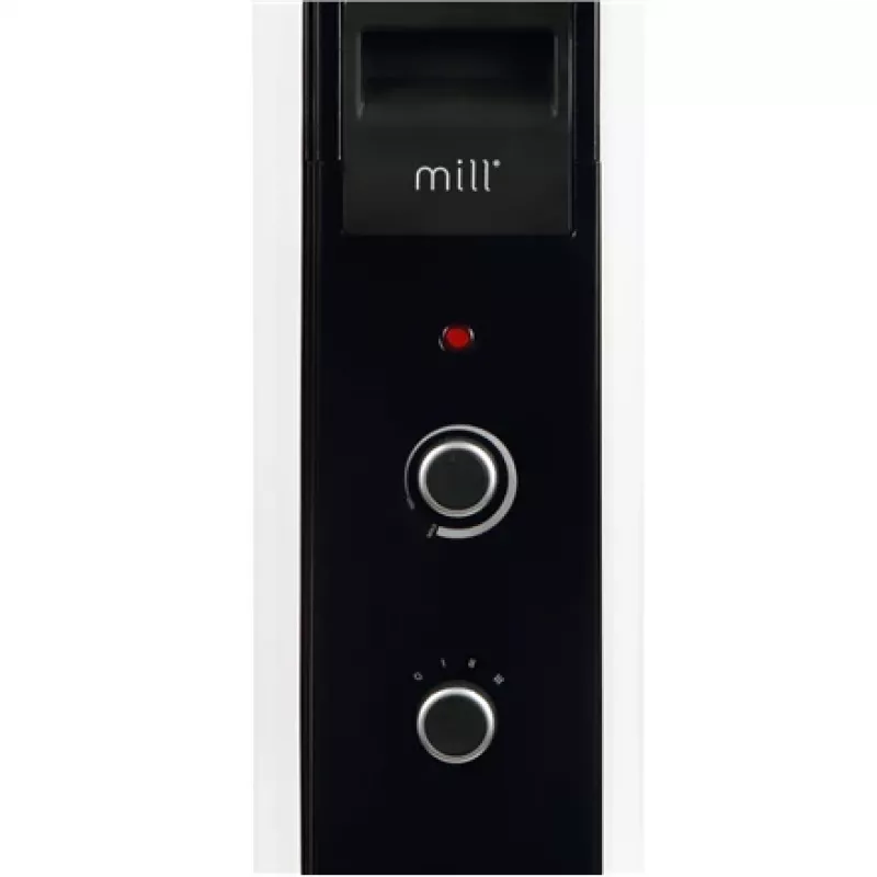 Mill | Calefactor | AB-H1000MEC | Radiador de aceite | 1000 W | Número de niveles de potencia 3 | Apto para estancias de hasta 12-16 m² | Blanco