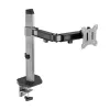 White Shark GMS-3204 Amenhotep I soporte de escritorio para monitor, 17-32 pulgadas, VESA 75x75/100x100, hasta 9 kg, gris