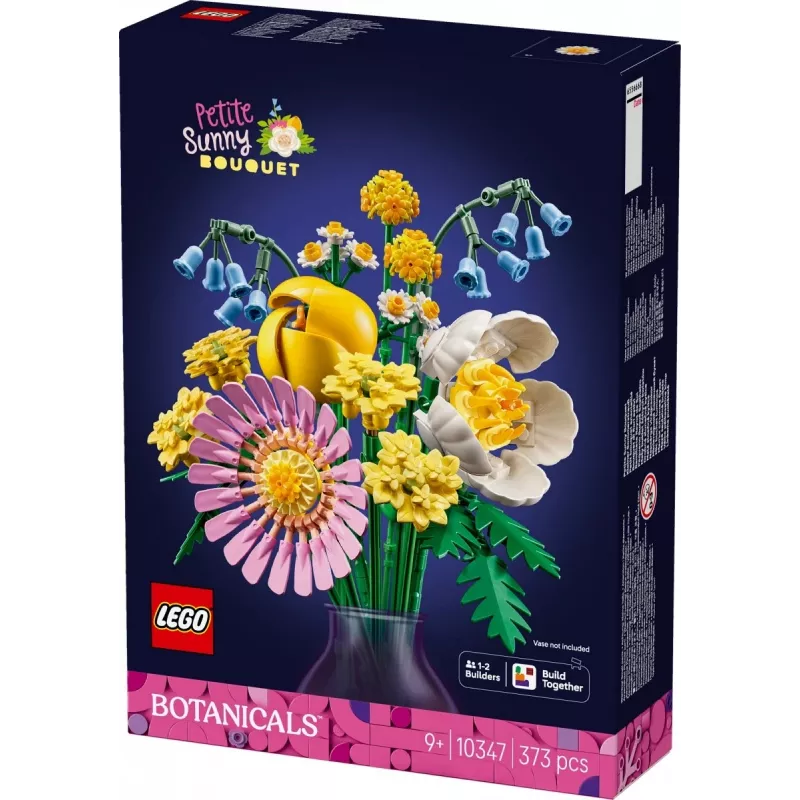 LEGO ICONS 10347 The Botanical Collection - Pequeño ramo de flores soleado