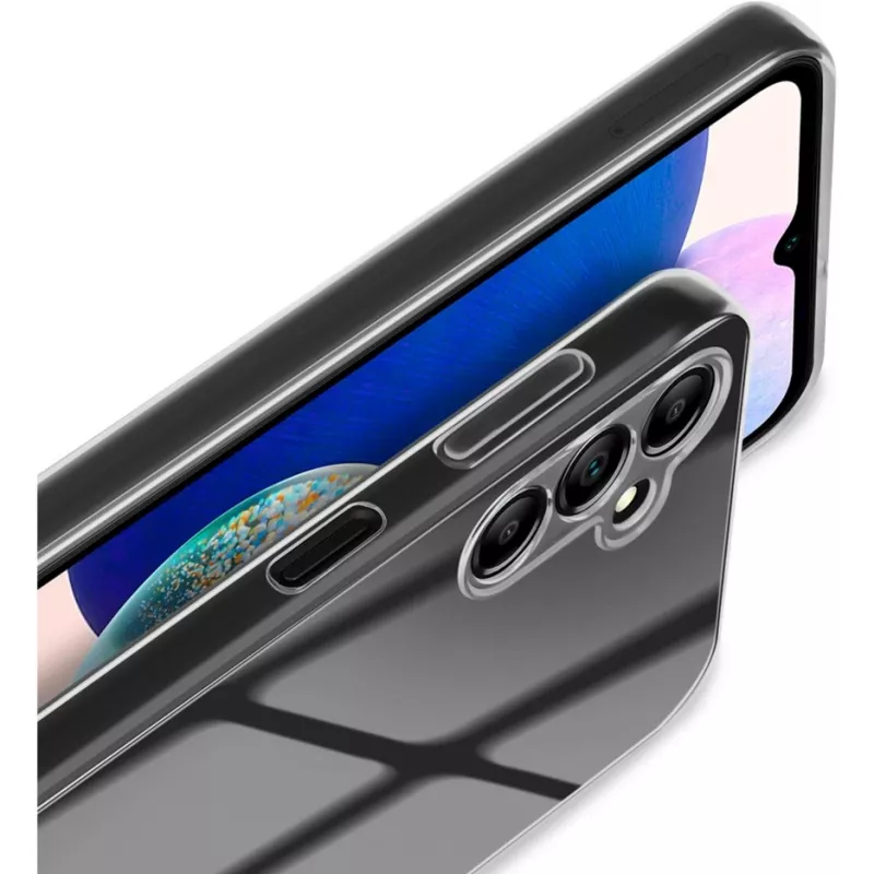 Nevox StyleShell Flex funda para Samsung Galaxy A15 5G / A15 4G, TPU, transparente