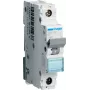 Interruptor automático Hager NBN106 1P, 6 A, 50–60 Hz, 17,5 mm de ancho