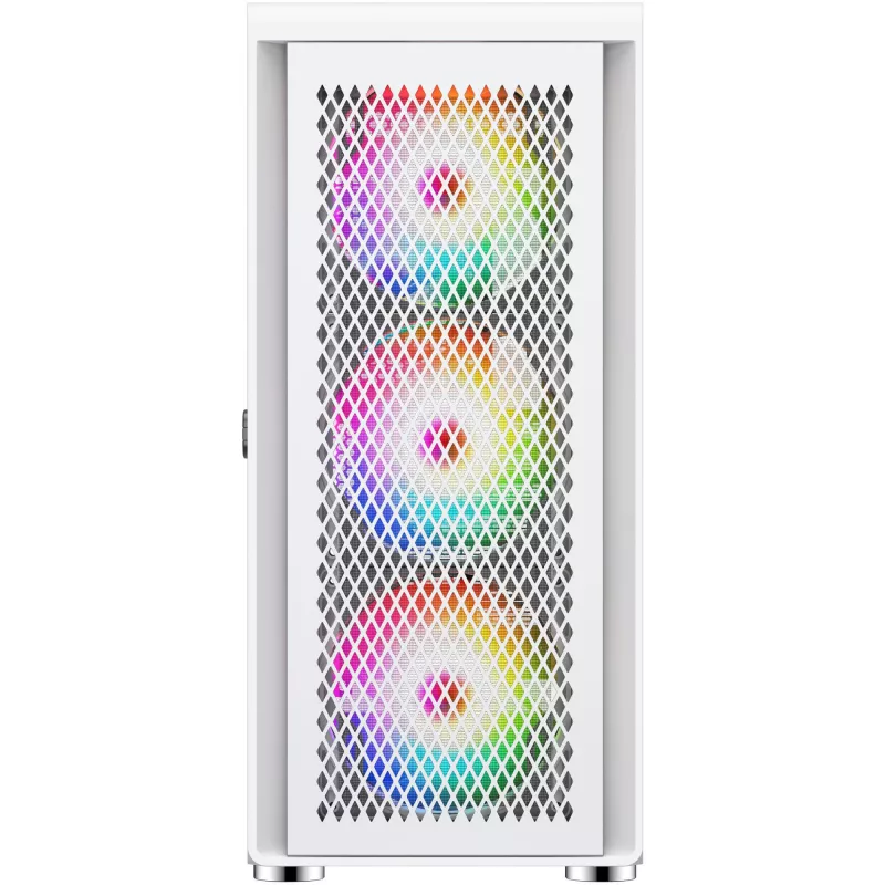 Caja PC Silentware Air 100 White — semitorre compatible ATX, acabado blanco