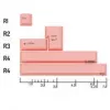 GMK FPTK5052 Additional Kit teclas ABS, double-shot, set de ampliación para ISO y ANSI, rosa pastel