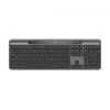 Logitech Signature Slim Solar+ K980 Teclado inalámbrico, QWERTZ alemán, grafito