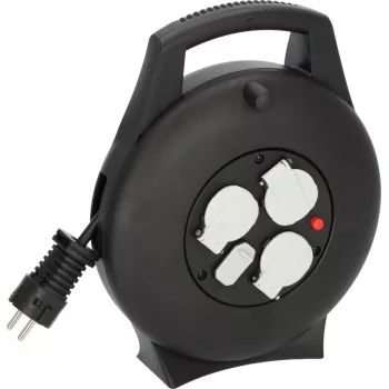 Alargador de corriente Brennenstuhl 1093900600 10m 3 tomas de corriente para interior negro