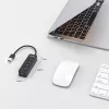 UNITEK uHUB Q4 USB 3.2 Gen 1 (3.1 Gen 1) Type-A 5000 Mbit/s negro
