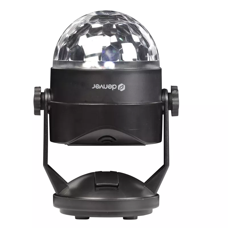 Bola de discoteca LED DENVER LDB-319 – luz de fiesta LED compacta, modelo 117220200040