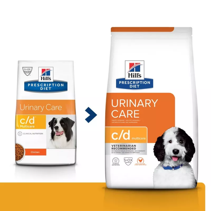 HILL'S PRESCRIPTION DIET Canine c/d Multicare pienso para perros con pollo 12 kg