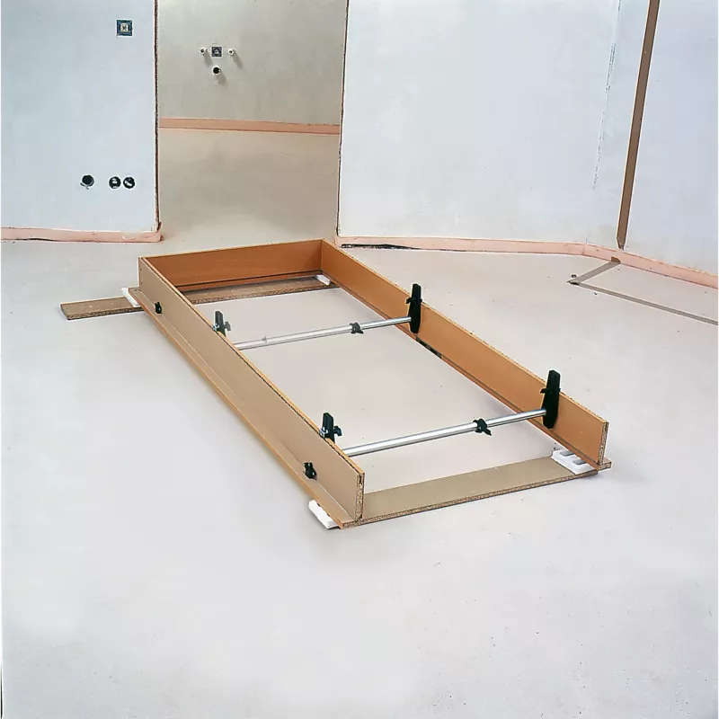 Soporte de montaje para marcos de puertas Bessey TMS altura regulable de acero robusto