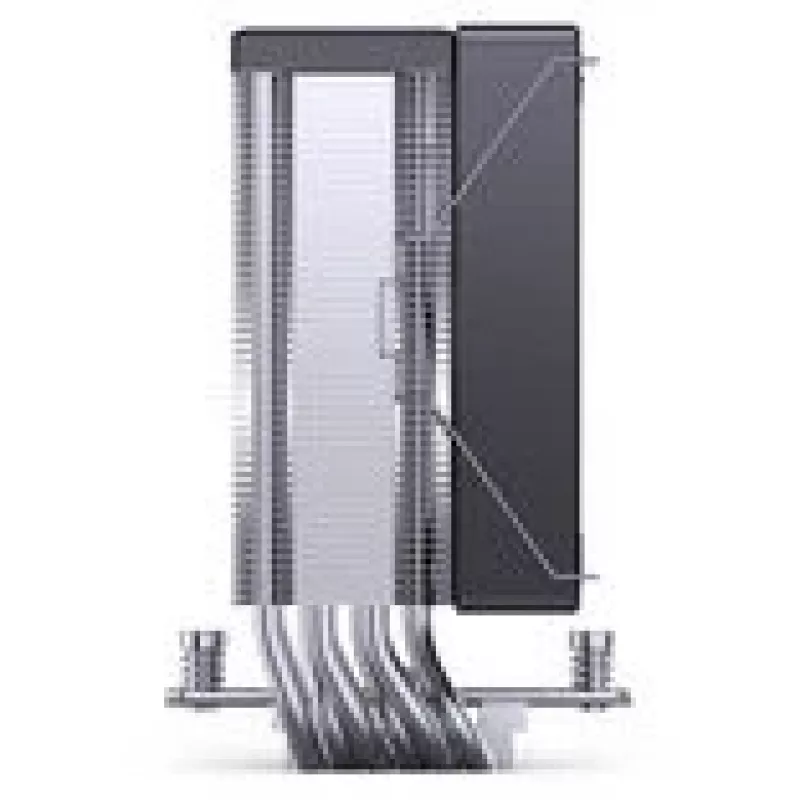 Disipador CPU Jonsbo CR-1000MAX, 120 mm - negro