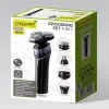 Set de afeitado eléctrico 5 en 1 recargable sumergible Maestro MR-675 con función de carga USB