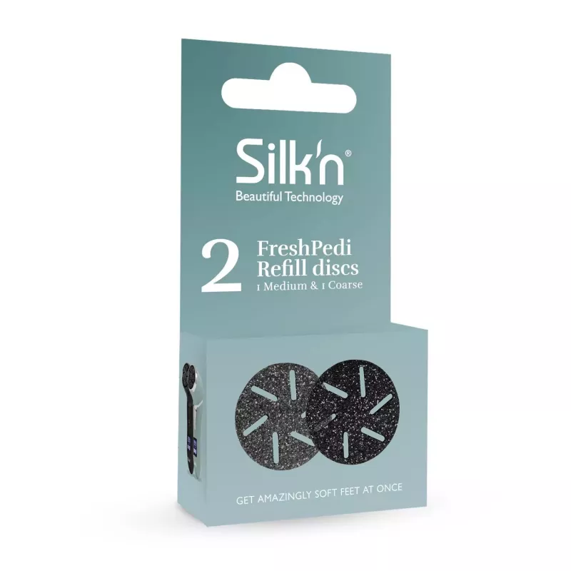 Recambios de pedicura silk'n FreshPedii FPR2PEUMR001 – Recambios medianos y gruesos