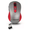 Ratón óptico inalámbrico ESPERANZA EM131R 2,4 GHz, 1600 DPI, ambidiestro, receptor nano USB, 6 botones, gris