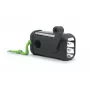 Muse MH-08 MB radio solar portátil con manivela y linterna, negro