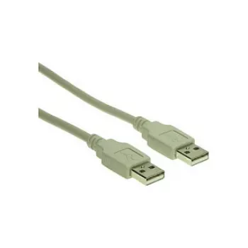 Cable de conexión GoodConnections USB 2.0 conector macho A a conector macho A, gris, 1m,