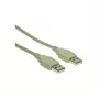 Cable de conexión GoodConnections USB 2.0 conector macho A a conector macho A, gris, 1m,