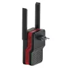 Amplificador de señal Wi‑Fi Cudy RE3000 2400–5000 MHz, 802.11ax/ac/n/g/b/a, Ethernet 100 Mbps, antena externa, negro/rojo