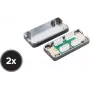 Toma de red Cat6 de pared shiverpeaks BS75001-1SET2