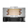 Disipador de CPU por aire SAVIO SAVGCOVORTEXX2ARGB con 4 heatpipes, ventilador ARGB de 120 mm, negro