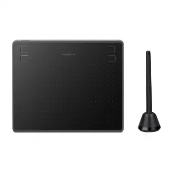 Tableta gráfica HUION HS64 negra 5080 lpi 160 x 102 mm USB