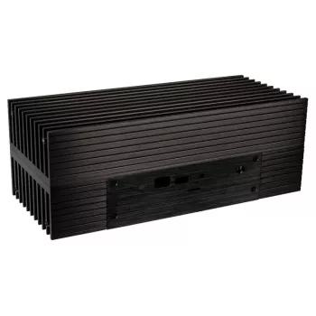 Akasa Turing A50 MKII - Ultra Small Form Factor (USFF) - PC - Negro - Aluminio - Oficina en casa - Kensington