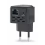 Repetidor de red GEMBIRD WNP-RP300-03-BK, 300 Mbps, 2,4 GHz, 802.11g, 1x RJ-45, antena interna 3 dBi, AC 100–240V